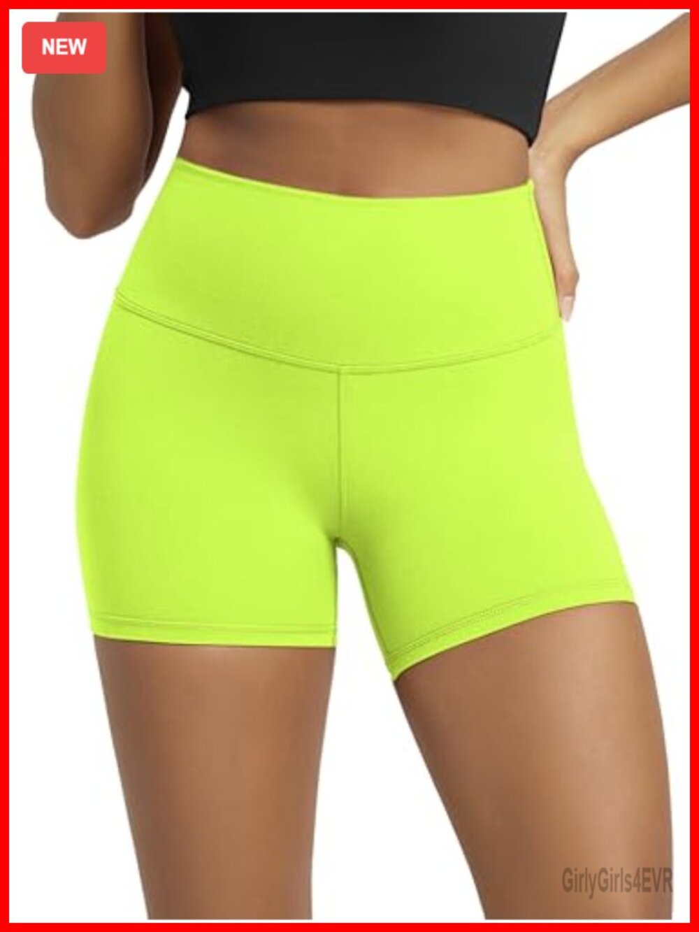 High Waist Buttery Soft Biker Shorts Yoga Lounge 4 Inch Inseam